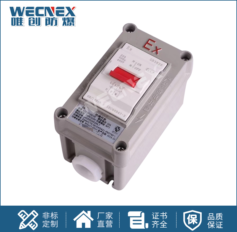 BQM防爆墻壁開關(guān)